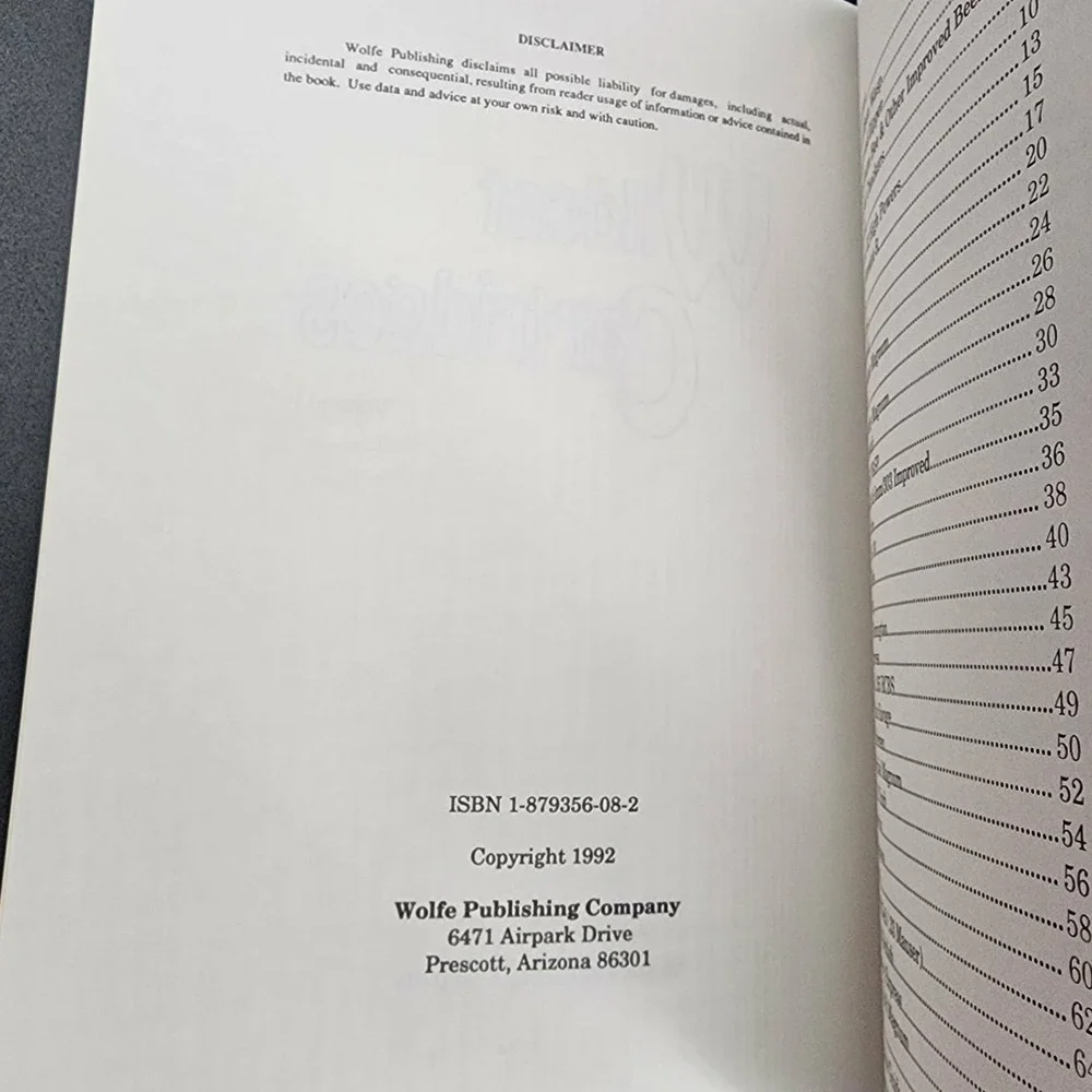 Wildcat Cartridges Volume I‎ Softcover Book New Old Stock Wolfe Publishing 1992